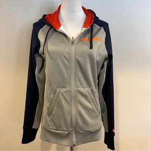 NFL team apparel Chicago Bears zip up hoodie size small